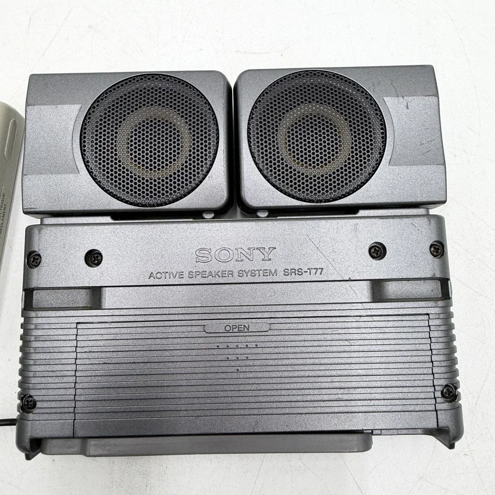 Sony SRS-T77 Active Speaker System Body Tested